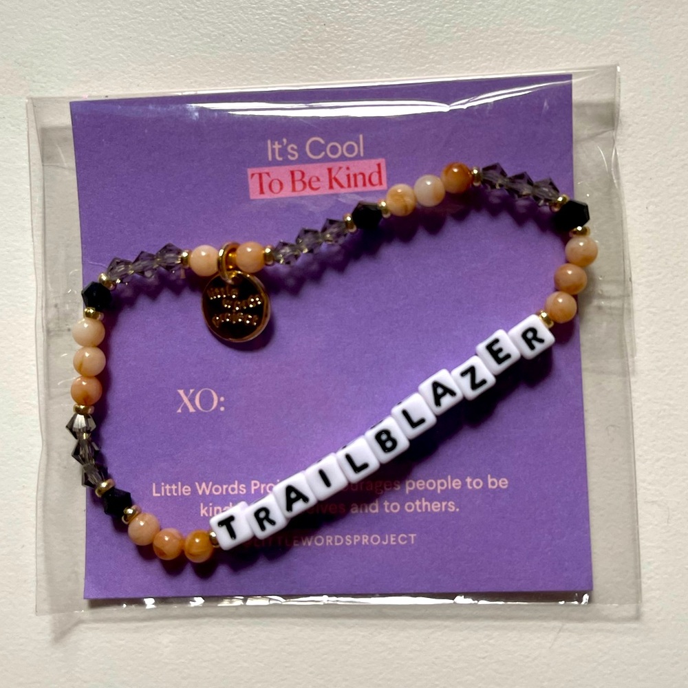 Little Words Project bracelet - Trailblazer